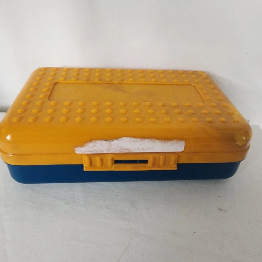 Y2k Spacemaker Vintage Orange and Blue